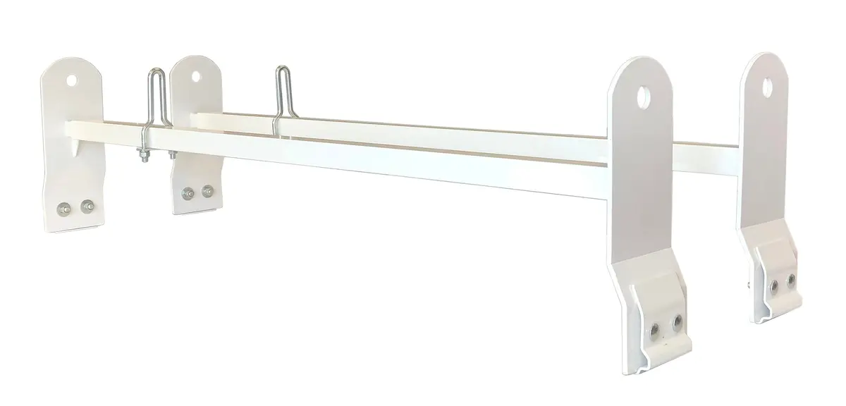 600 Pound Capacity Universal 2 Bar 53 To 63 In Adjustable Length Powder Coated W 1