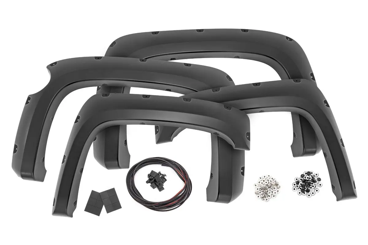 Pocket Fender Flares - 5'9" Bed - Gas Door - Chevy Silverado 1500 (07-13) 1