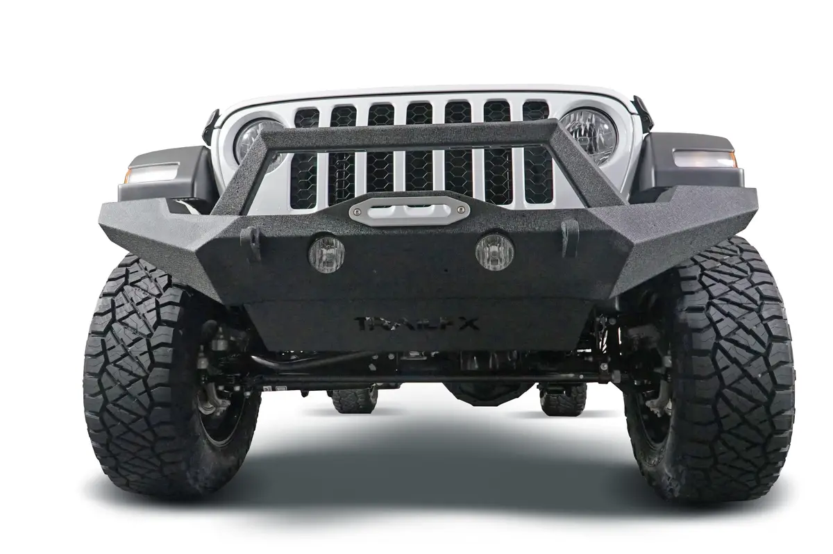 One Piece Design Full Width Direct-Fit Mntg Hardware Included With Grille Guard 1