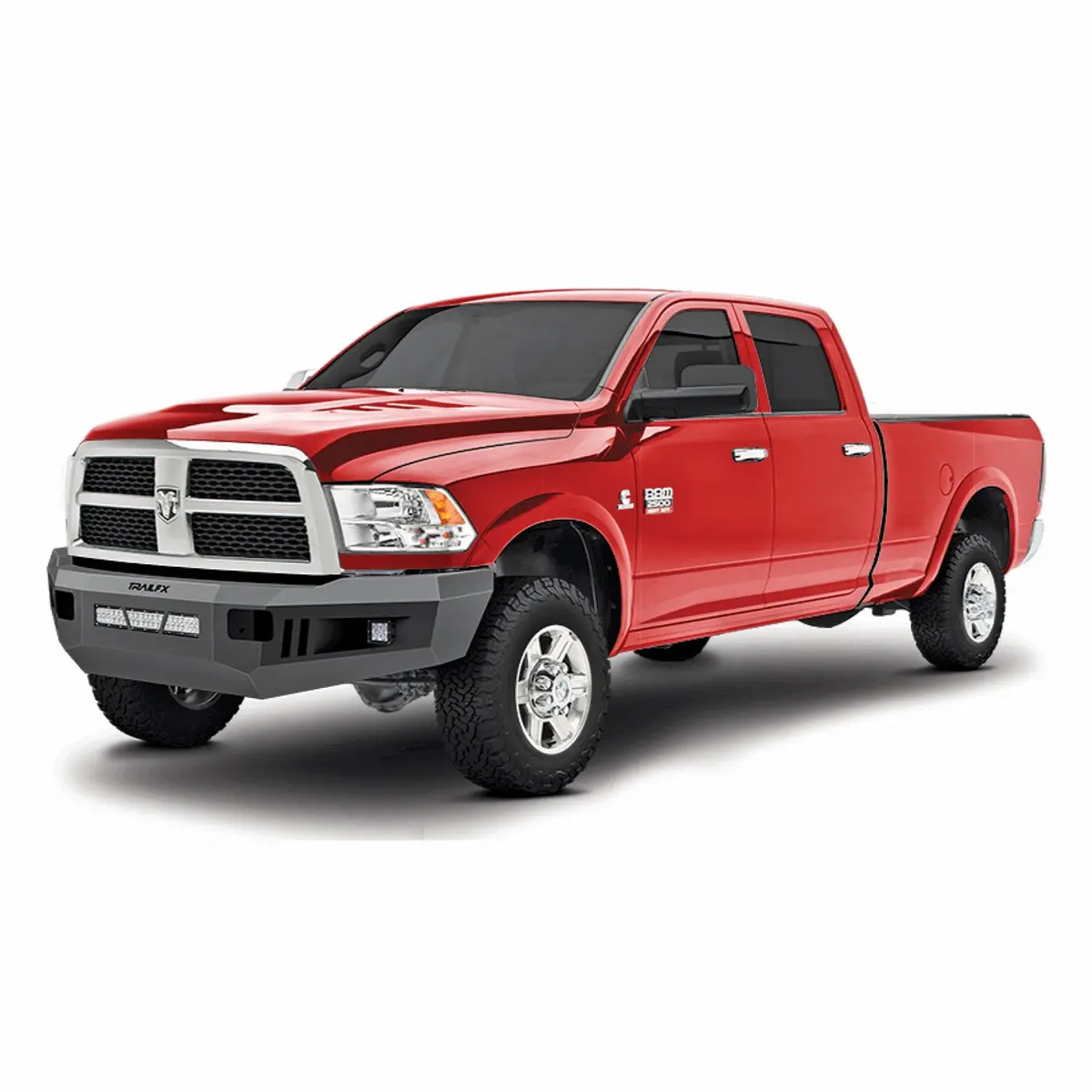 1 Pc Direct Fit W/O Grille Guard W/O Win Mnt W/D-Ring Black Titn Pwdr Ctd Steel 1