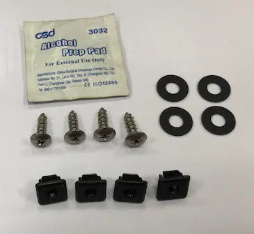 Hood Deflector Attachment Kit 1