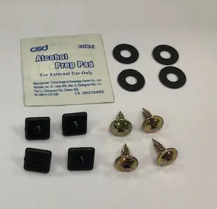 Hood Deflector Attachment Kit 1