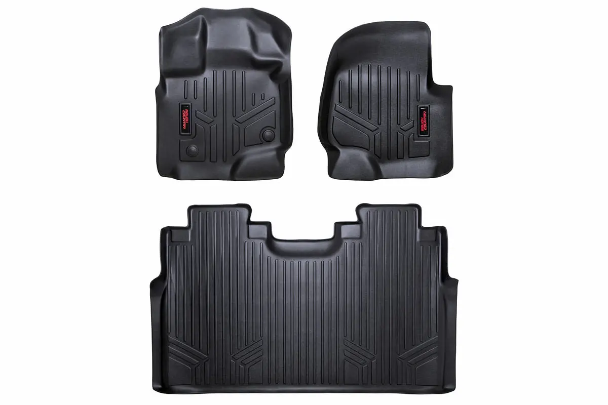 Floor Mats - Fr & Rr - Fr Buckets - Ford F-150 (15-23)/F-150 Lightning (2022) 1