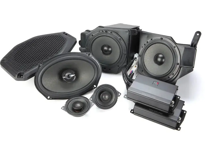 Mb Quart Mbqj-Stg6ah-1 Audio System With 6 Speakers And Two Amplifiers (Jeep Wrangler (Jl) And Gladiator) 1