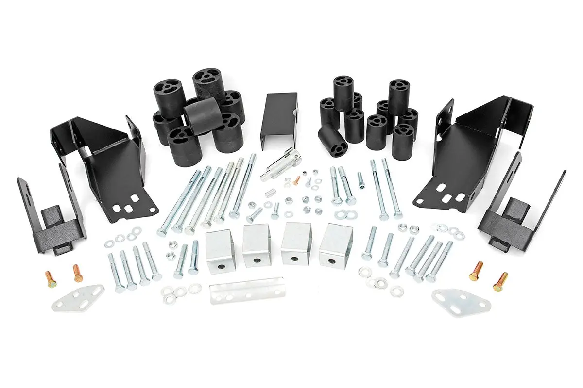 3 Inch Body Lift Kit - Chevy Silverado & Gmc Sierra 1500 2Wd/4Wd (2007-2013) 1