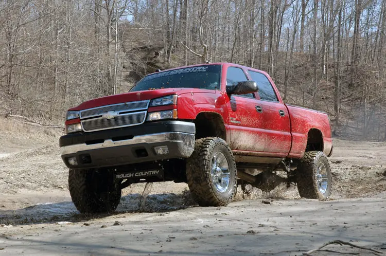 6 Inch Lift Kit - Chevy Silverado & Gmc Sierra 2500Hd 4Wd (2001-2010) 1