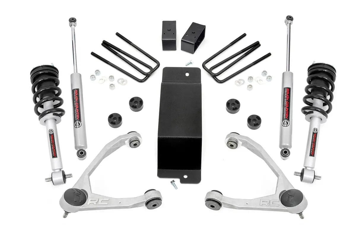 3.5 Inch Lift Kit - Forged Uca - N3 Strut - Chevy/Gmc 1500 (14-16) 1
