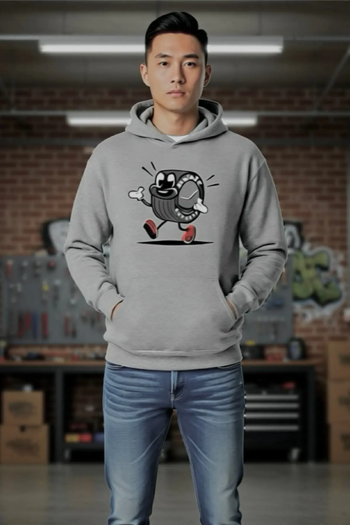 Hoodie Mchip Performance [Rubby 25Th] 1