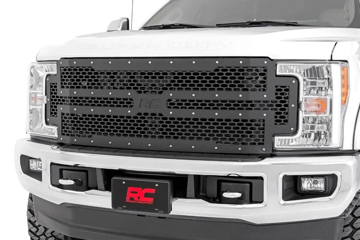 Mesh Grille - Ford F-250/F-350 Super Duty 2Wd/4Wd (2017-2019) 1