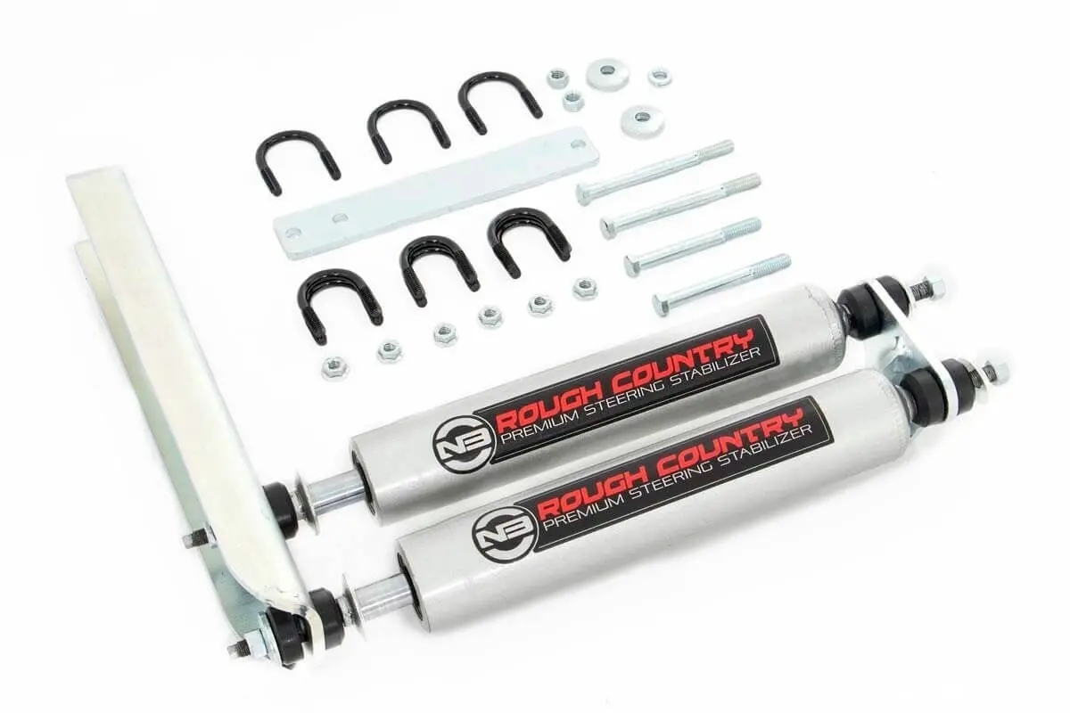 N3 Steering Stabilizer - Dual - Ford Bronco/F-150/F-250  (1980-1998) 1