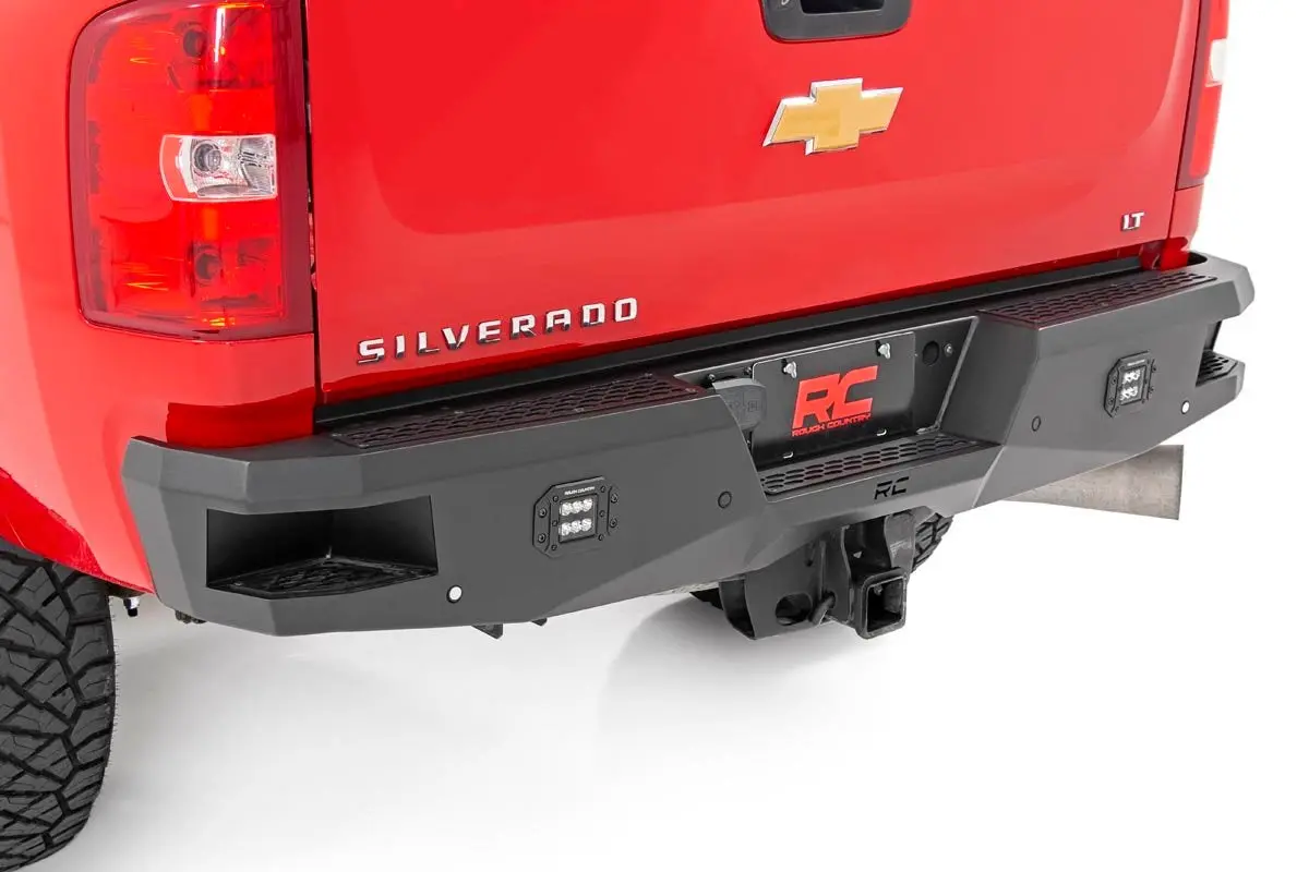 Rear Bumper - Chevy Silverado & Gmc Sierra 2500Hd/3500Hd 2Wd/4Wd (2011-2019) 1
