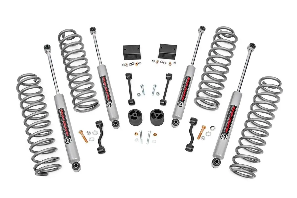 2.5 Inch Lift Kit - Coils - Jeep Wrangler Unlimited 4Wd (2024-2025) 1