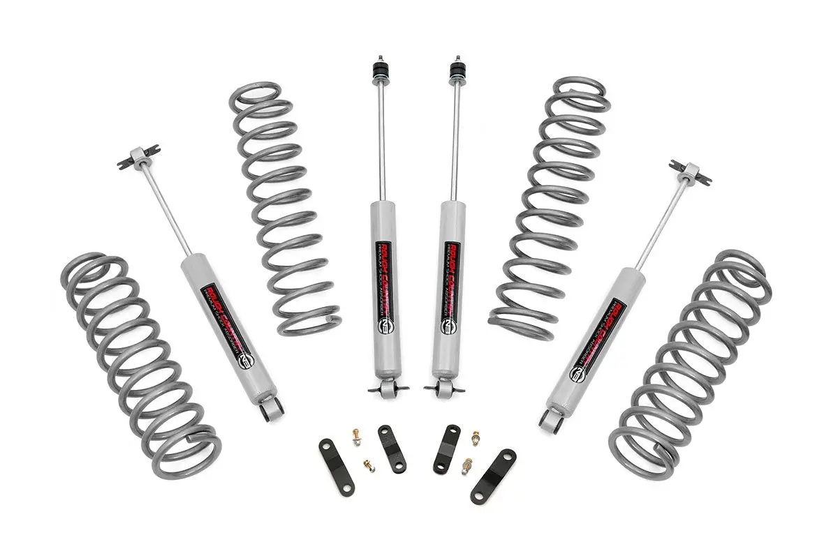 2.5 Inch Lift Kit - Coils - Jeep Wrangler Unlimited 2Wd/4Wd (2007-2018) 1