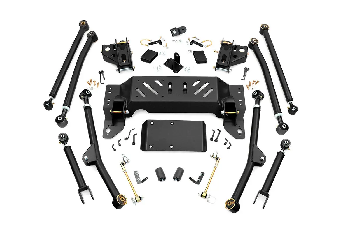 Long Arm Upgrade Kit - 4 Inch Lift - Jeep Grand Cherokee Zj 4Wd (1993-1998) 1