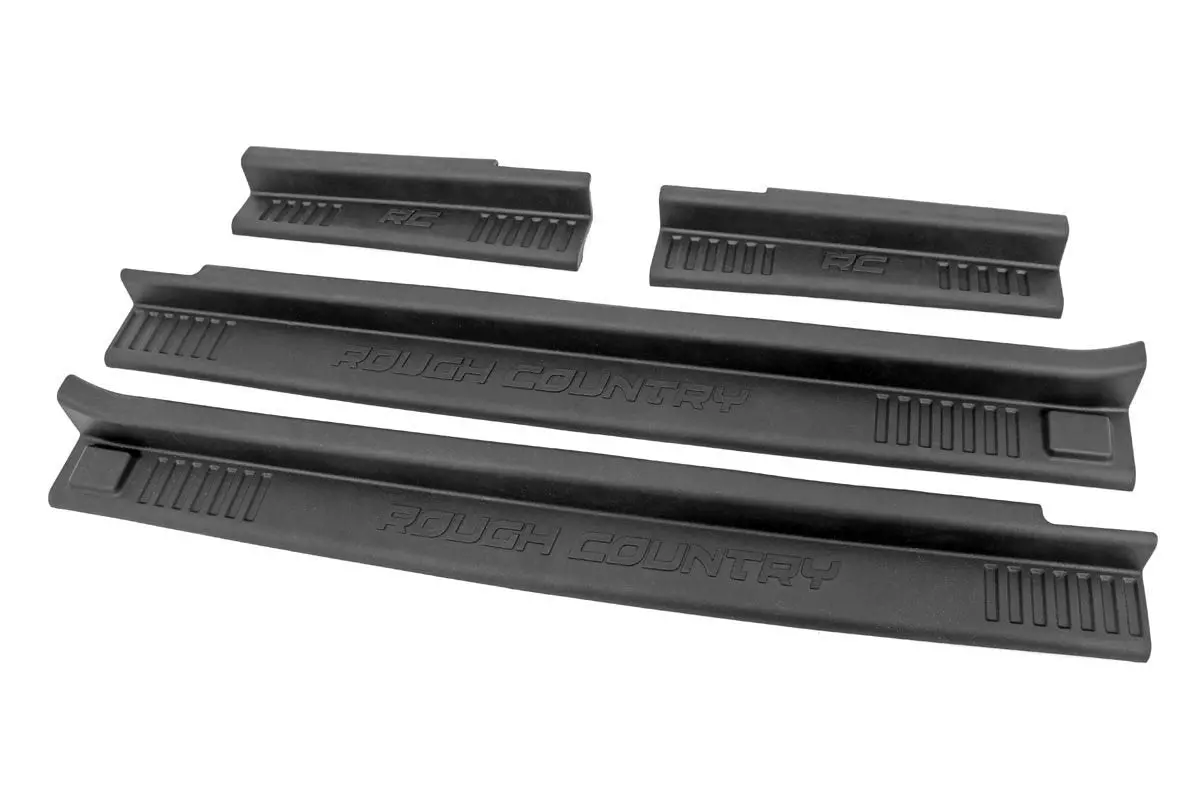 Entry Guards - Front And Rear - Jeep Wrangler Unlimited 2Wd/4Wd (2007-2018) 1