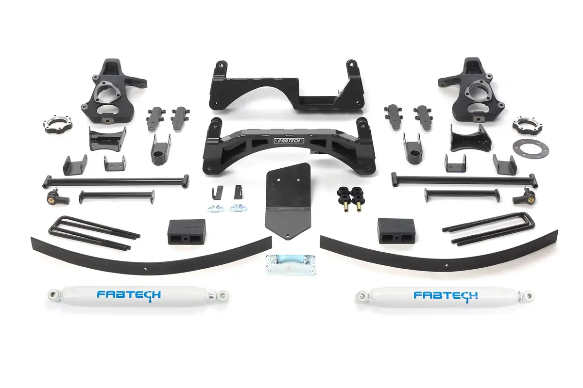 6" Basic Sys W/Perf Shks 07-13 Gm K1500 P/U W/O Autoride 4Wd. 1