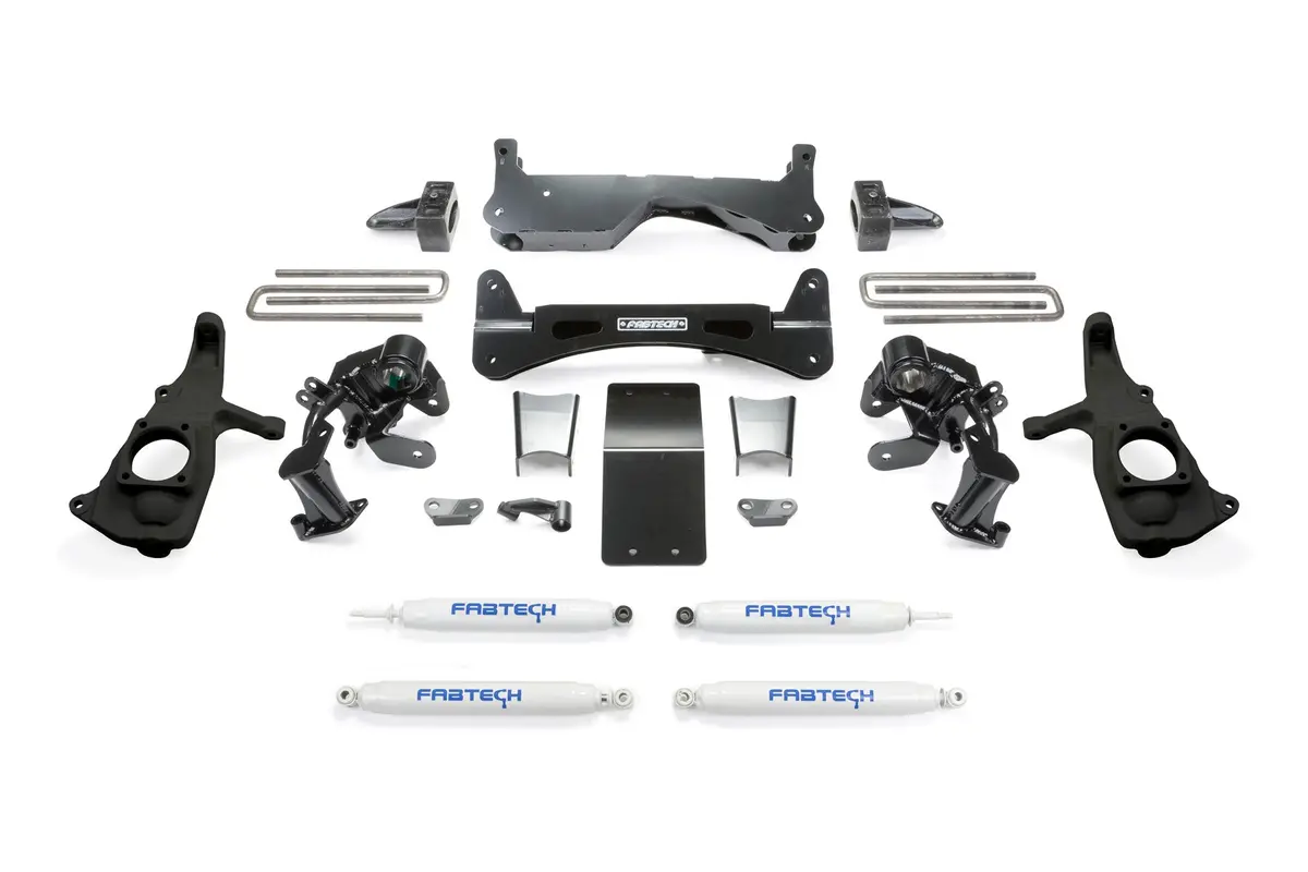 6" Rts Sys W/Perf Shks 2011-19 Gm 3500Hd 2Wd/4Wd. 1