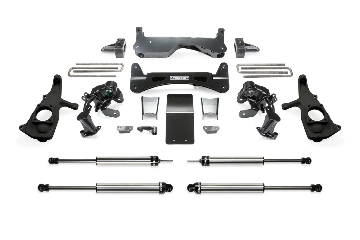 6" Rts Sys W/Dlss Shks 2011-19 Gm 3500Hd 2Wd/4Wd. 1