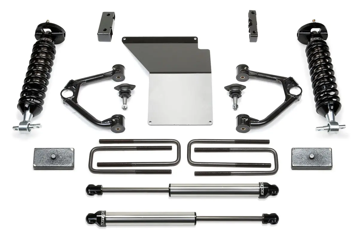 3" Budget Sys W/ Dl 2.5 & 2. 14-18 Gm C/K1500 P/U W/ Oe Alm Or Stmp Stl Uca. 1