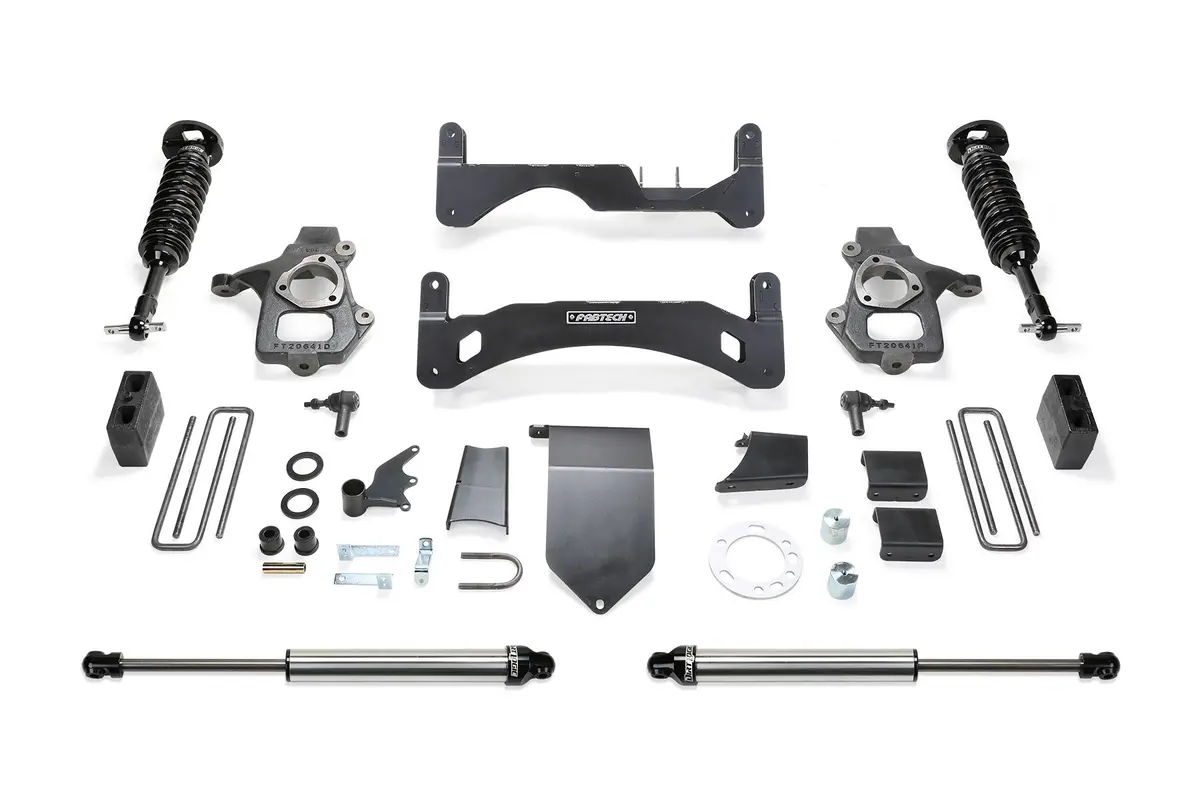 6" Perf Sys G2 W/Dl 2.5 & 2.25 14-18 Gm C/K1500 P/U W/ Oe Alm Or Stmp Stl Uca. 1