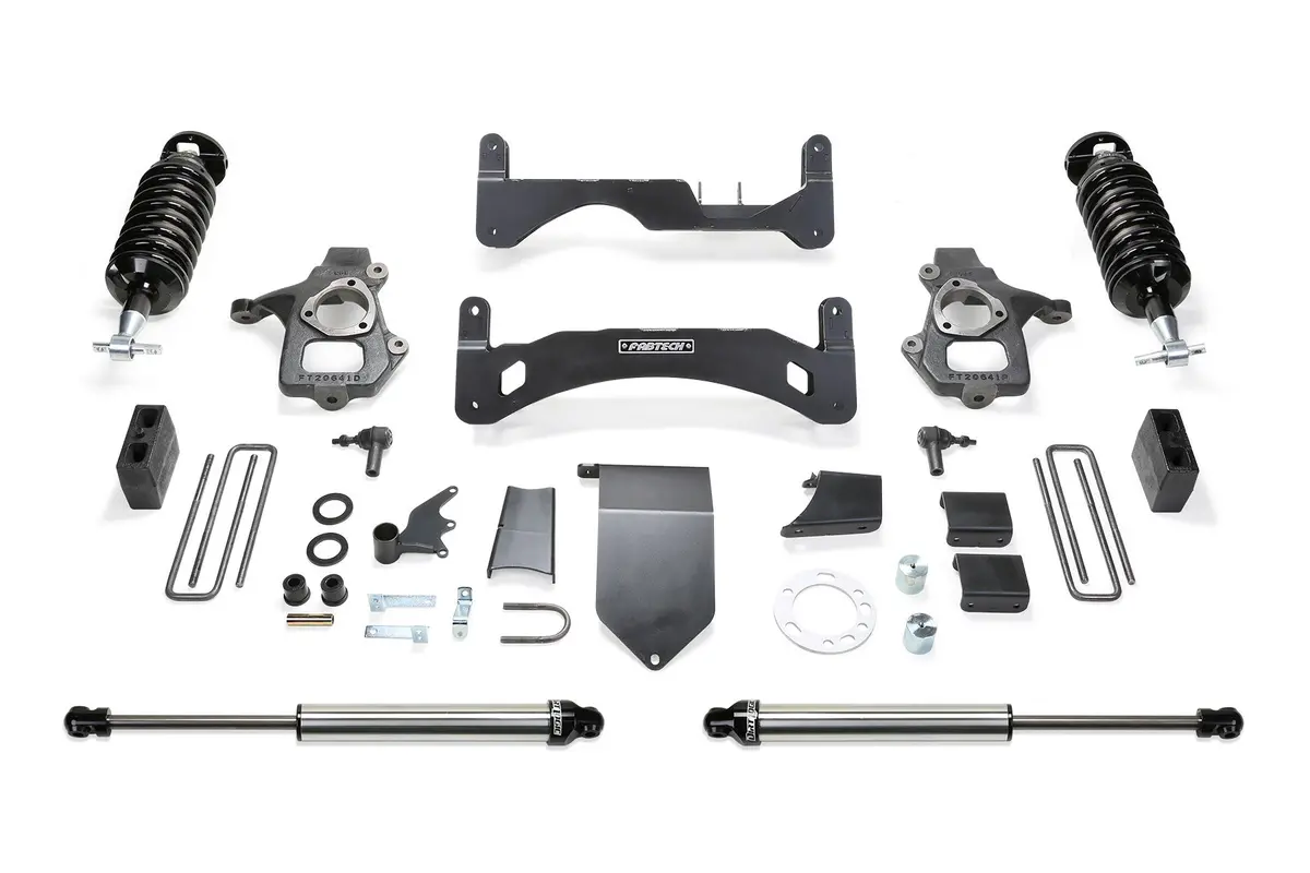 6" Perf Sys G2 W/Dl 4.0 & 2.25 14-18 Gm C/K1500 P/U W/ Oe Alm Or Stmp Stl Uca. 1