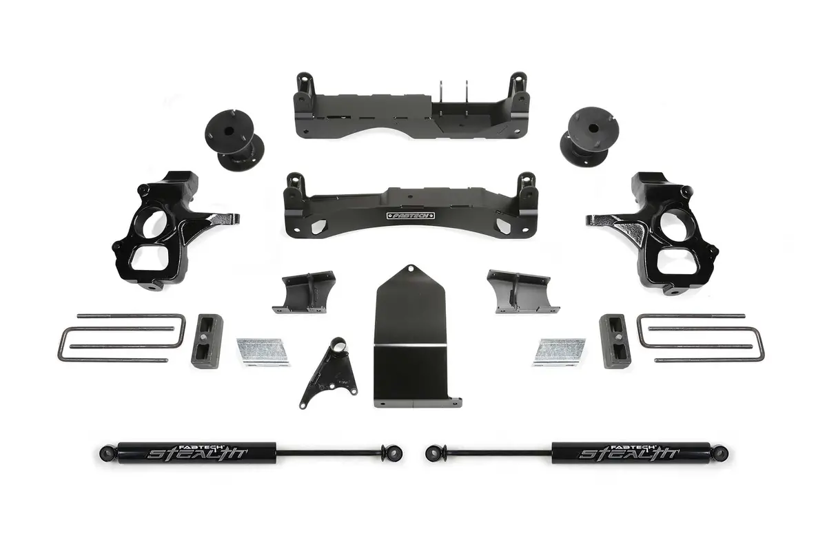 4" Basic Sys W/ Stealth 14-18 Gm C/K1500 P/U W/ Oe Alm Or Stmp Stl Uca. 1