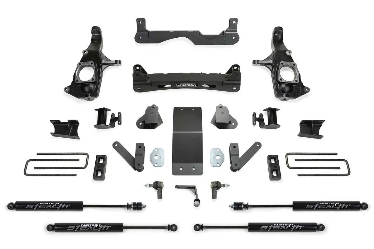 4" Basic Sys W/Stealth Shks 2011-19 Gm 3500Hd 2Wd/4Wd. 1