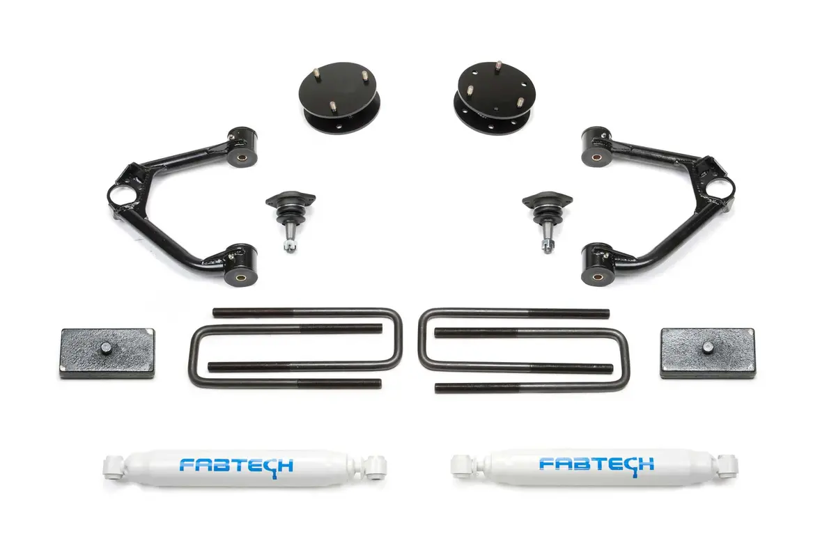 3" Budget Sys W/ Perf Shks 2019-22 Gm C/K1500 P/U. 1