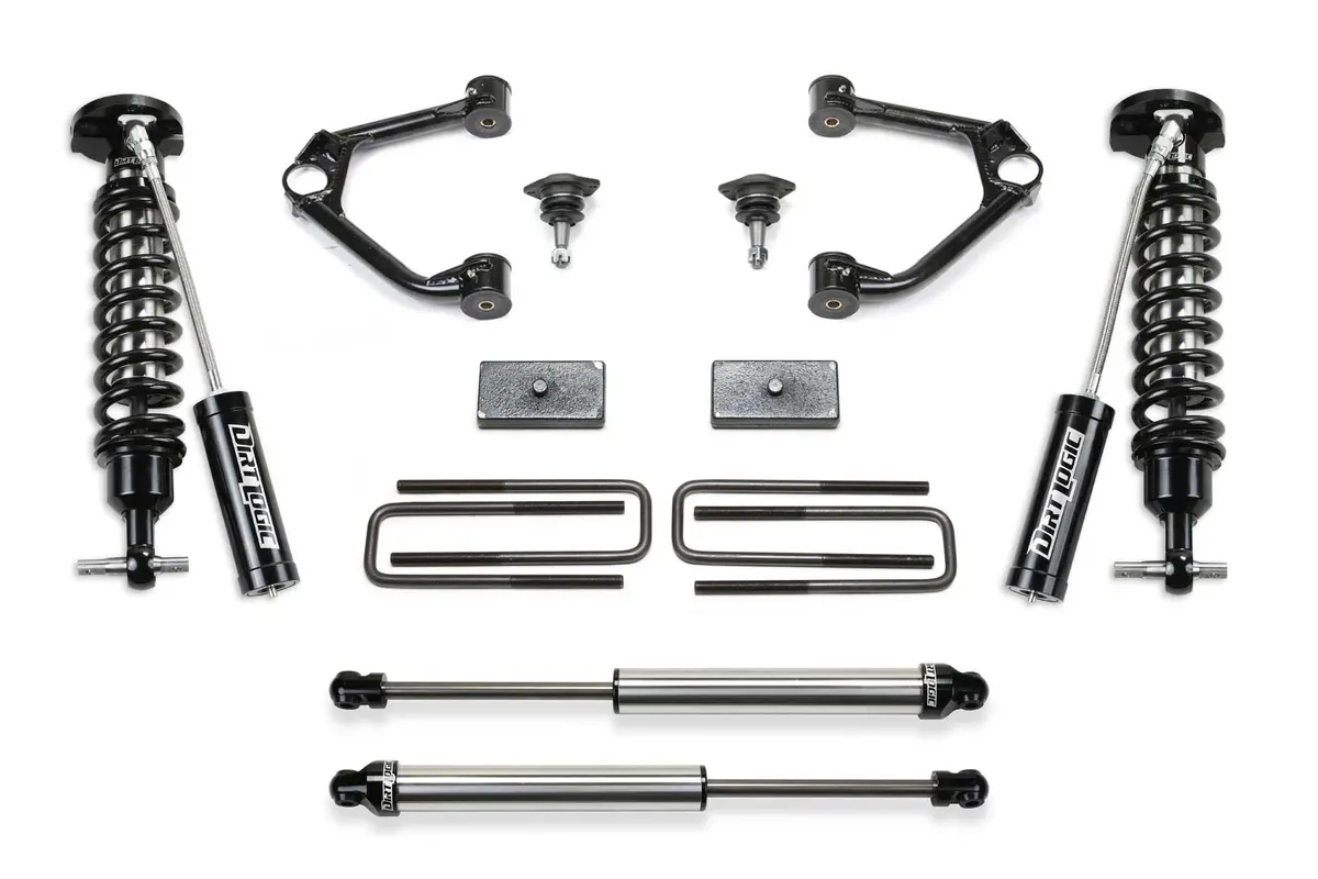 3" Budget Sys W/ Dl 2.5 Resi & 2.25 2019-22 Gm C/K1500 P/U. 1