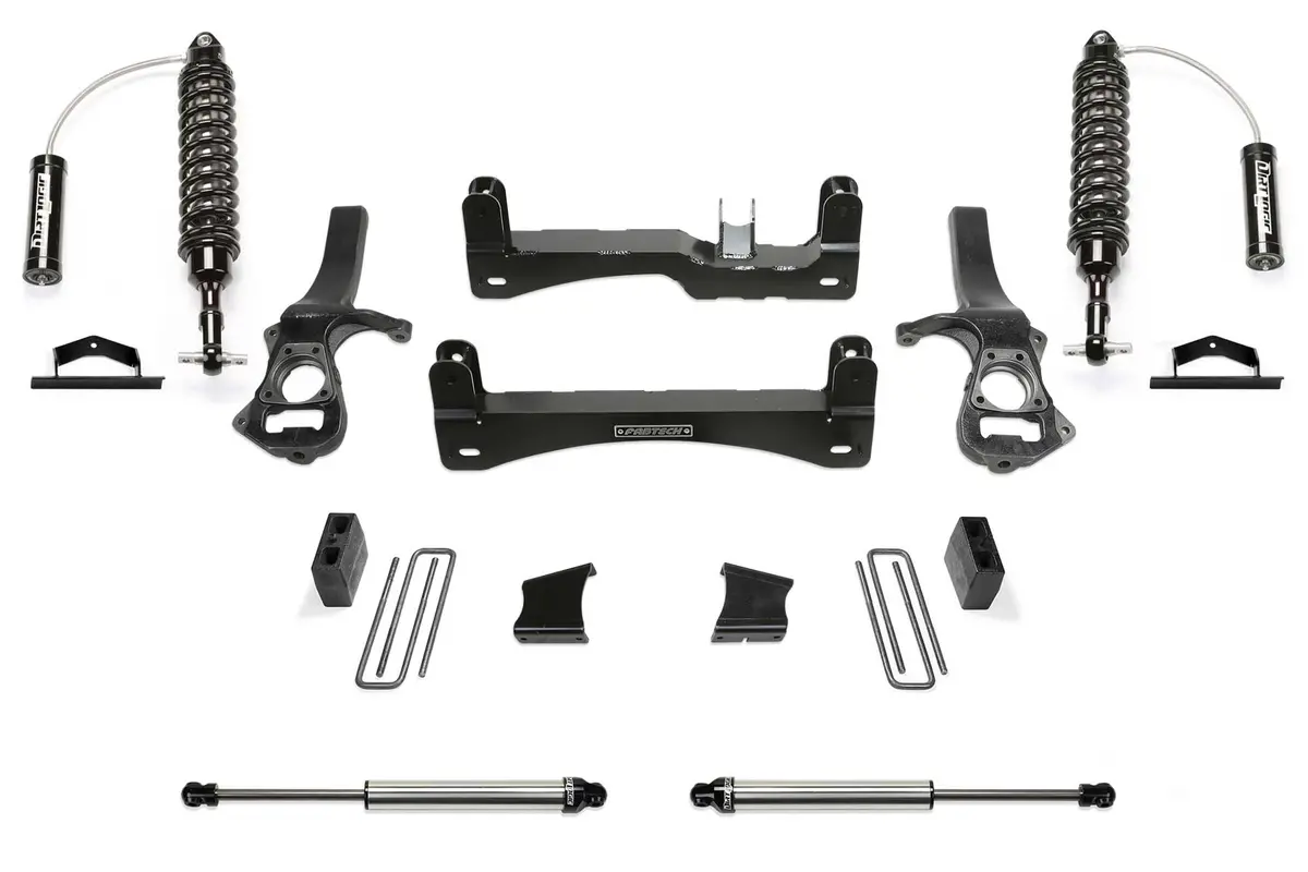 6" Perf Sys W/Dl 2.5 Resi & 2.25 2019 Gm C1500 P/U. 1