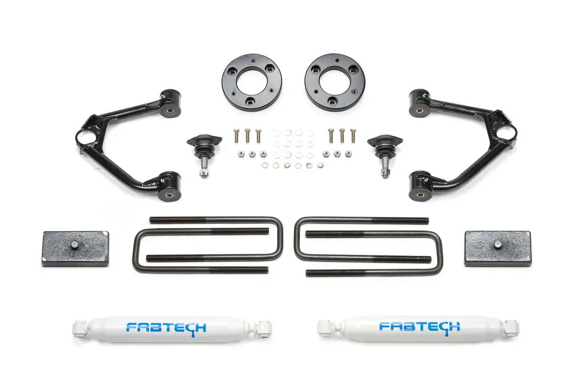1.5" Budget Sys W/ Perf Shks 2019-22 Gm K1500 P/U W/ Trail Boss/At4 Pkg. 1
