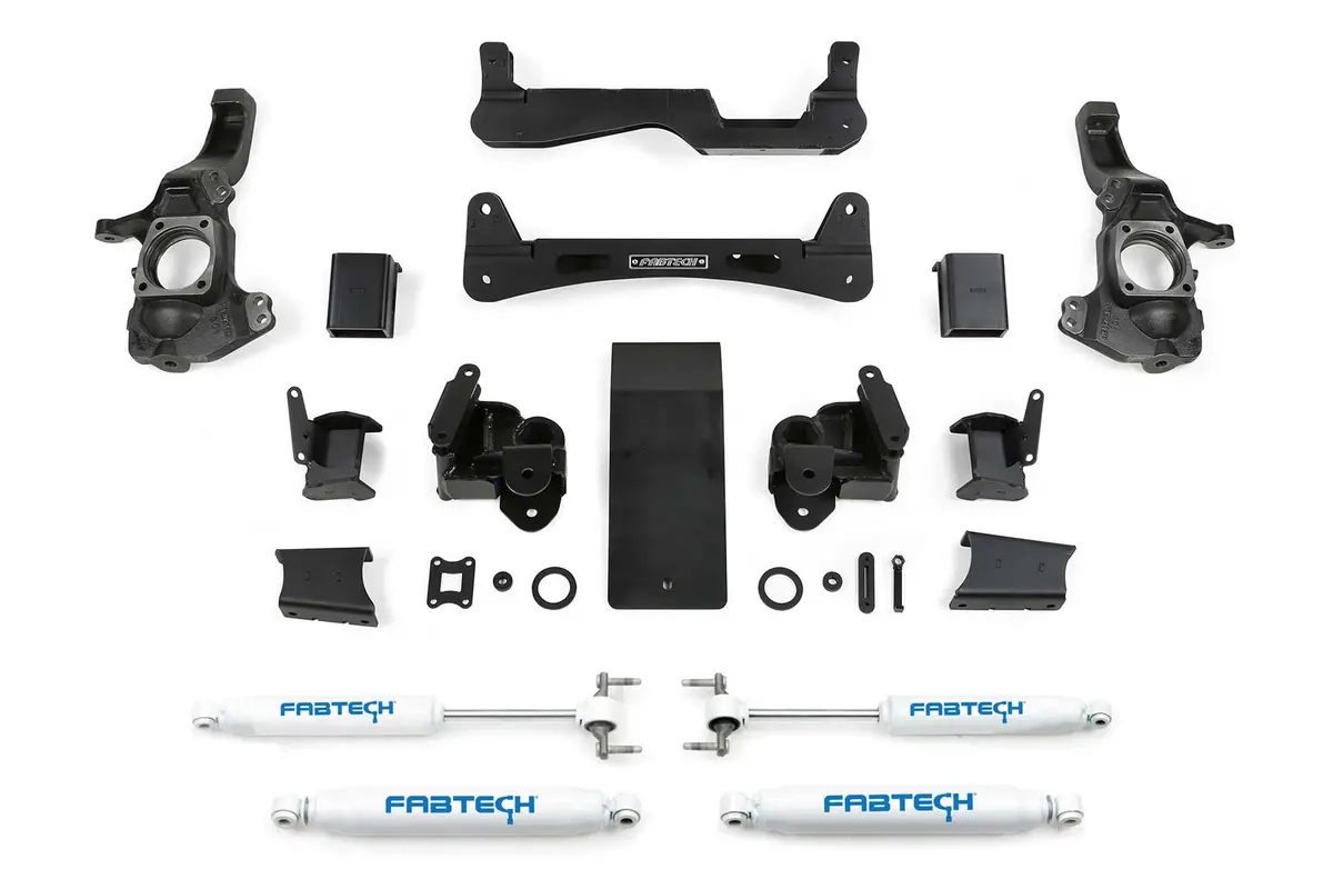 6" Rts Sys W/Perf Shks 2020-22 Gm 2500Hd 4Wd. 1