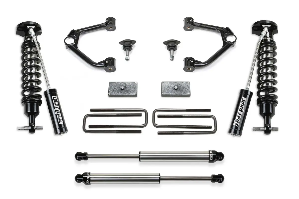 3" Budget Sys W/ Dl 2.5 Resi & 2.25 2022 Gm C/K1500 P/U 4 Cyl. 1