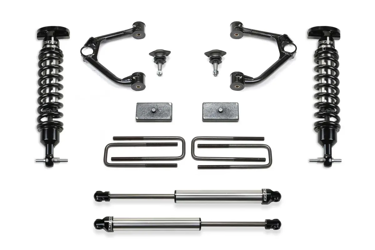 1.5" Budget Sys W/ Dl 2.5 & 2.25 2022 Gm K1500 P/U 4Cyl W/ Trail Boss/At4 Pkg. 1