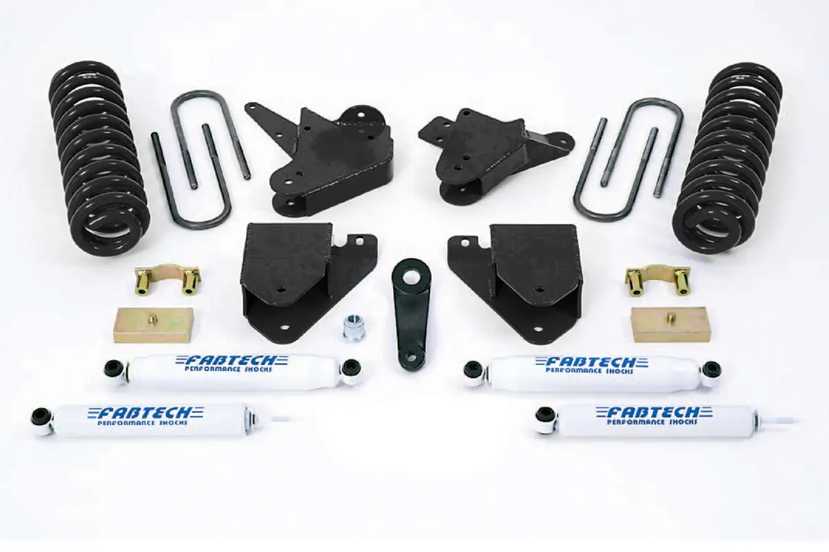 6" Basic Sys W/Perf Shks 99-00 Ford F250/350 2Wd W/Gas & 6.0L Diesel. 1