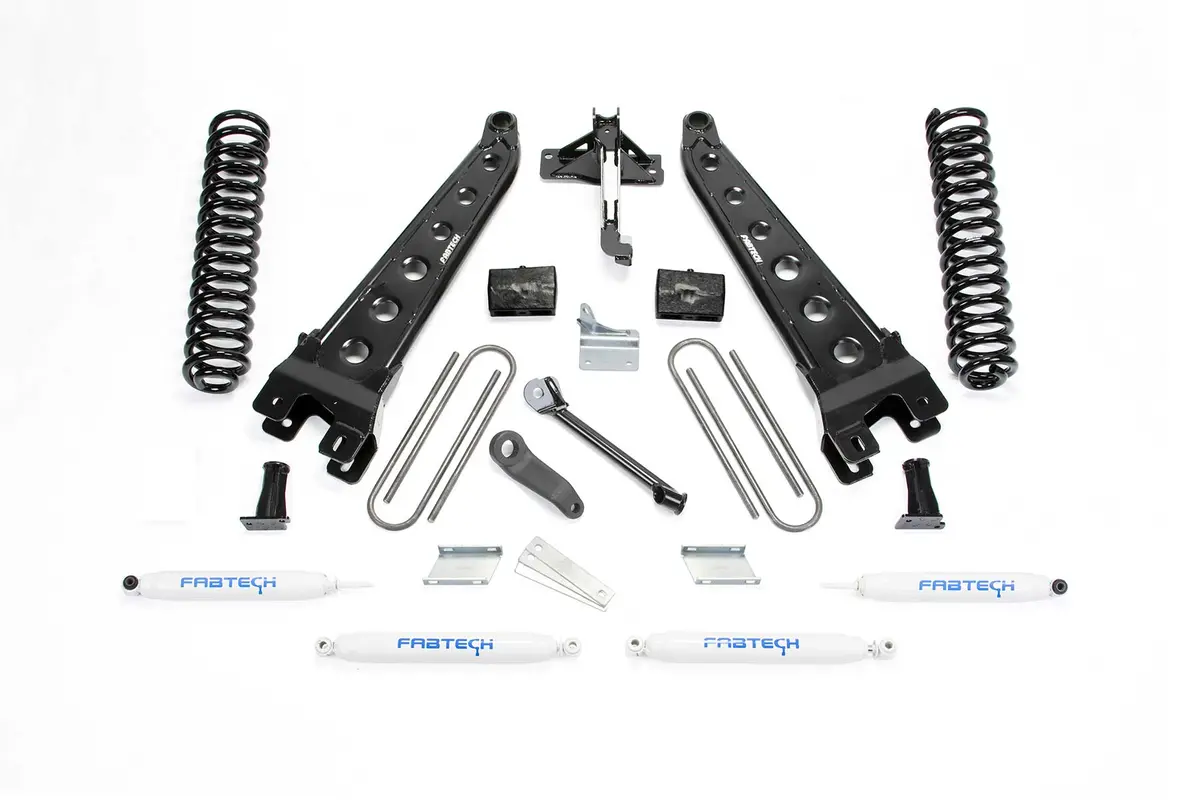 6" Rad Arm Sys W/Coils & Perf Shks 2008-16 Ford F250 4Wd. 1