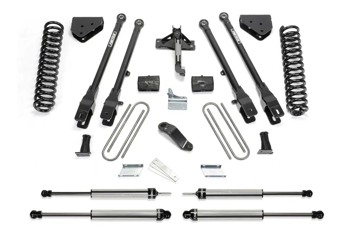 6" 4Link Sys W/Coils & Dlss Shks 2008-15 Ford F250 4Wd. 1