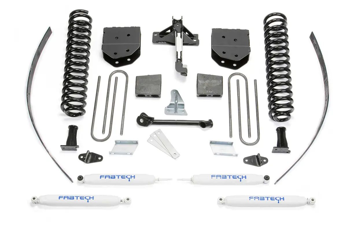 8" Basic Sys W/Perf Shks 2008-16 Ford F250 4Wd W/O Factory Overload. 1