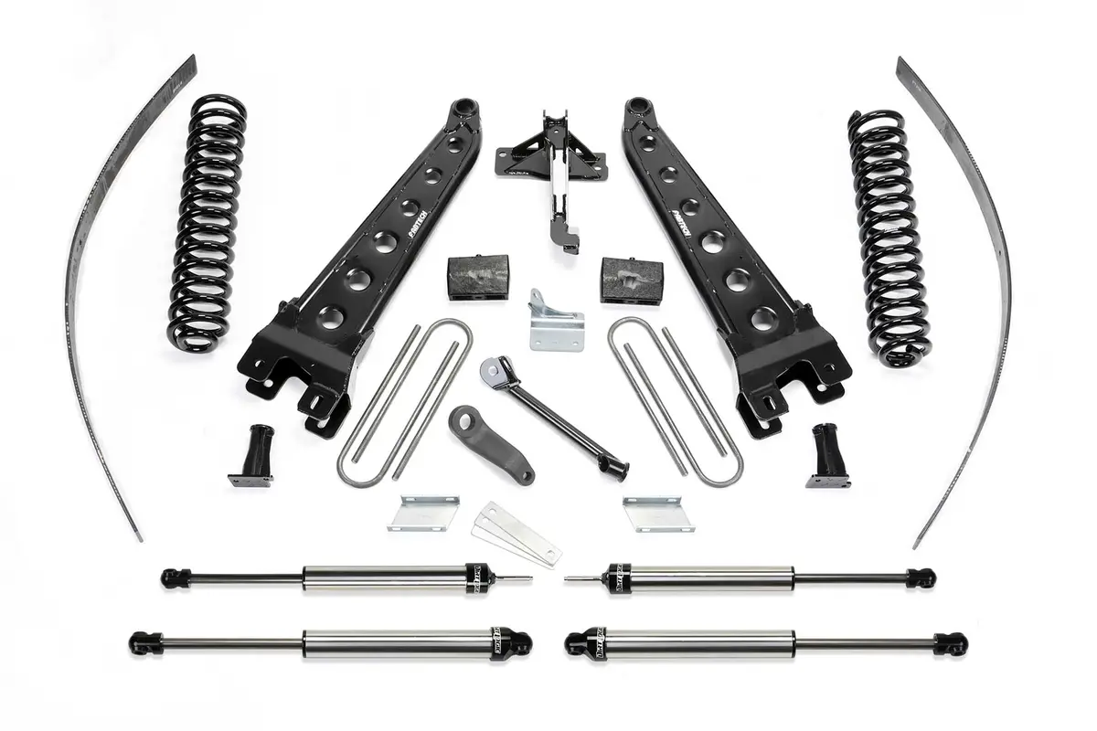 8" Rad Arm Sys W/Coils & Dlss Shks 2008-16 Ford F250 4Wd W/O Factory Overload. 1