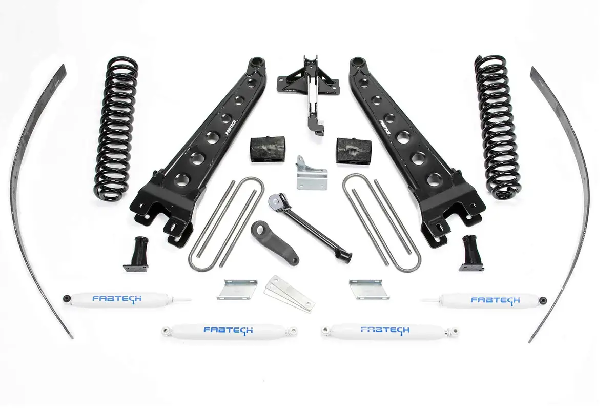 8" Rad Arm Sys W/Coils & Perf Shks 2008-16 Ford F250 4Wd W/Factory Overload. 1