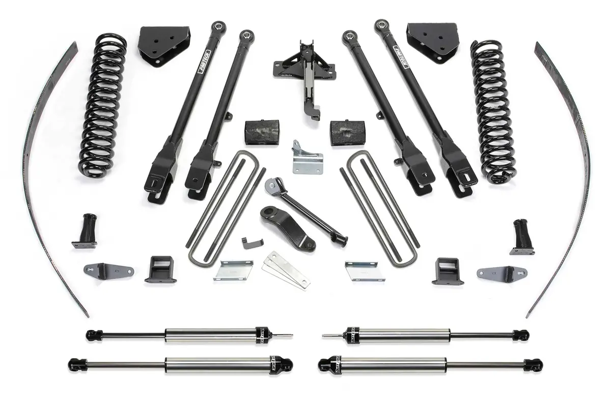 8" 4Link Sys W/Coils & Dlss Shks 2008-16 Ford F250 4Wd W/Factory Overload. 1
