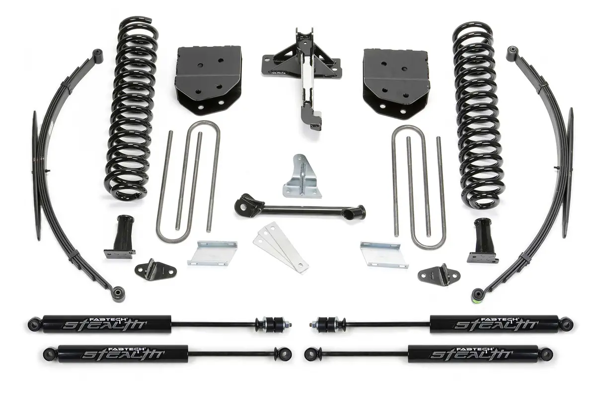 8" Basic Sys W/Stealth & Rr Lf Sprngs 2008-16 Ford F250/350 4Wd. 1