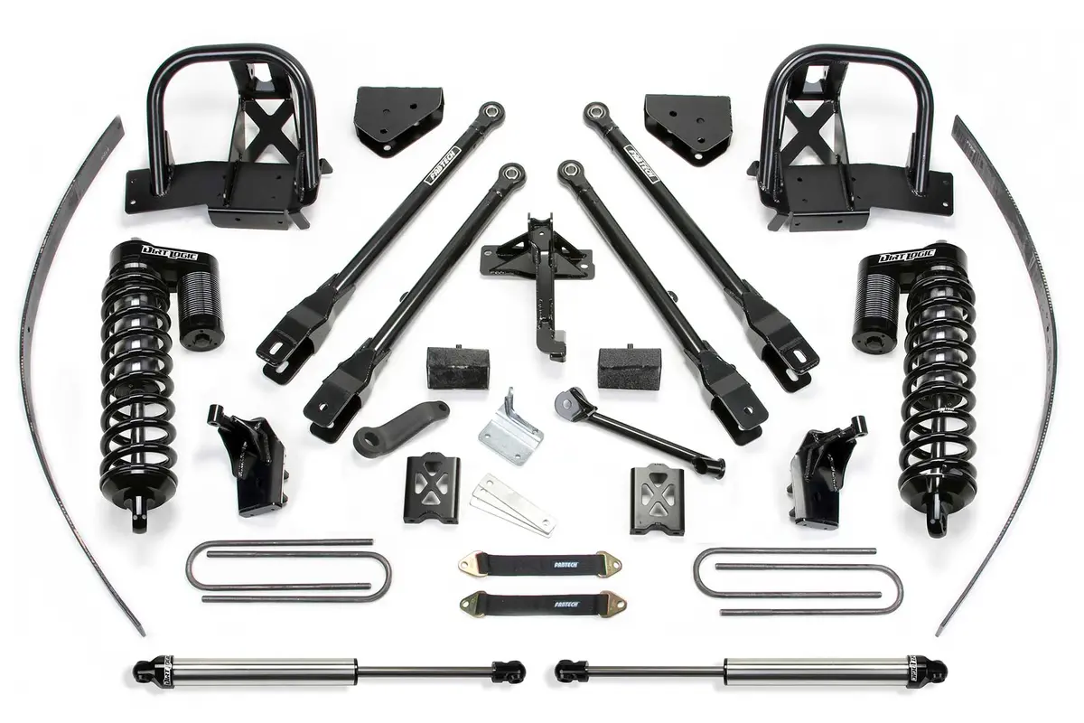 8" 4Link Sys W/Dlss 4.0 C/O& Rr Dlss 2011-16 Ford F250 4Wd W/O Factory Overload. 1