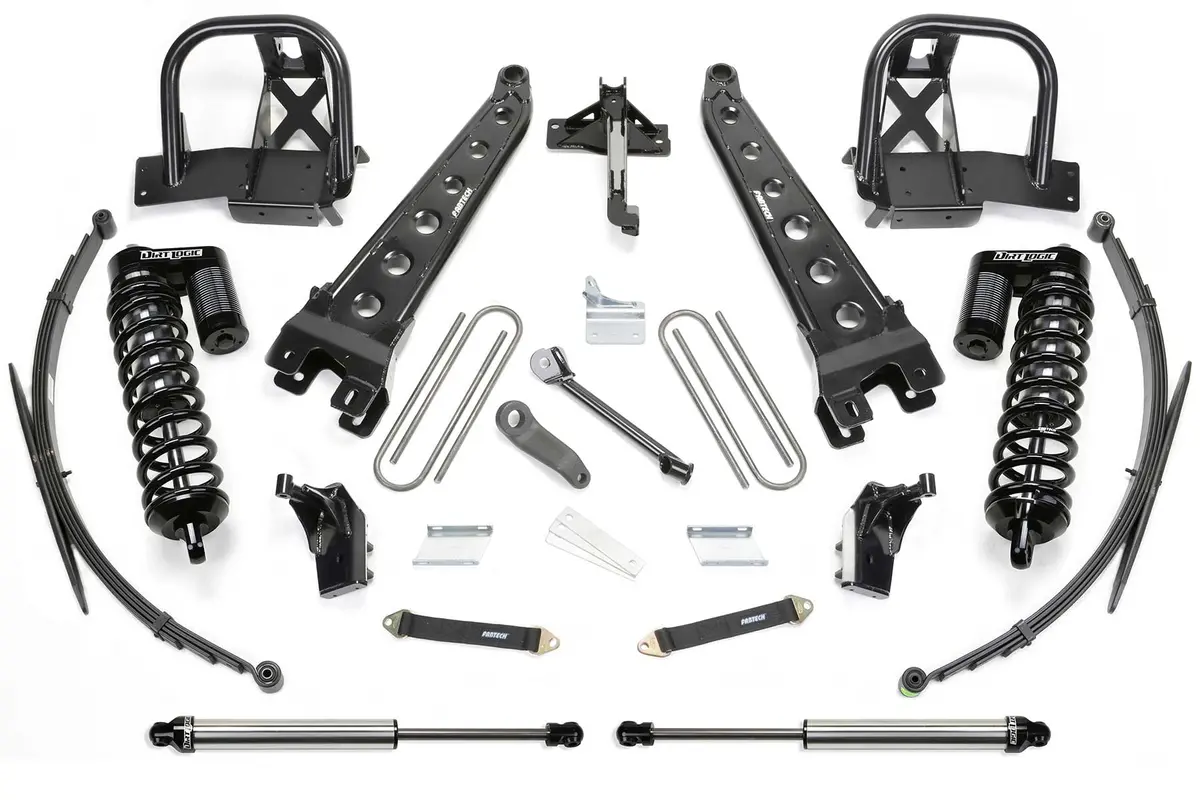 8" Rad Arm Sys W/Dlss 4.0 C/O& Rr Lf Sprngs & Rr Dlss 2011-16 Ford F250/350 4Wd. 1