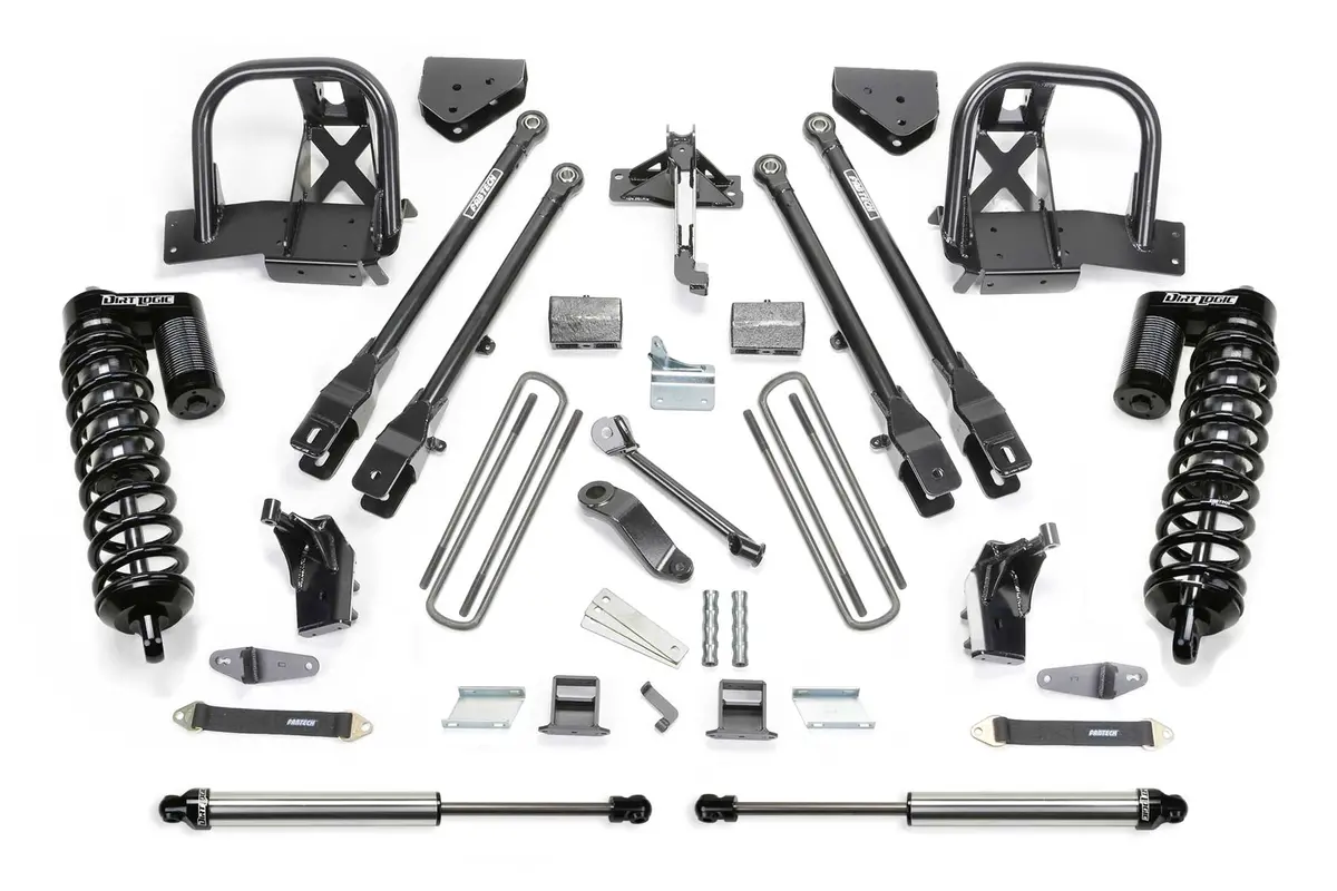 6" 4Link Sys W/Dlss 4.0 C/O& Rr Dlss 2011-16 Ford F350/450 4Wd 8 Lug. 1