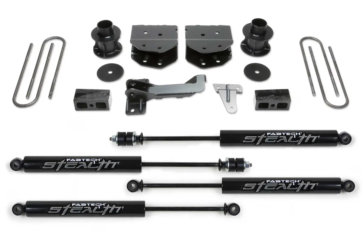 4" Budget Sys W/Stealth 2008-16 Ford F250/350/450 4Wd 8 Lug. 1