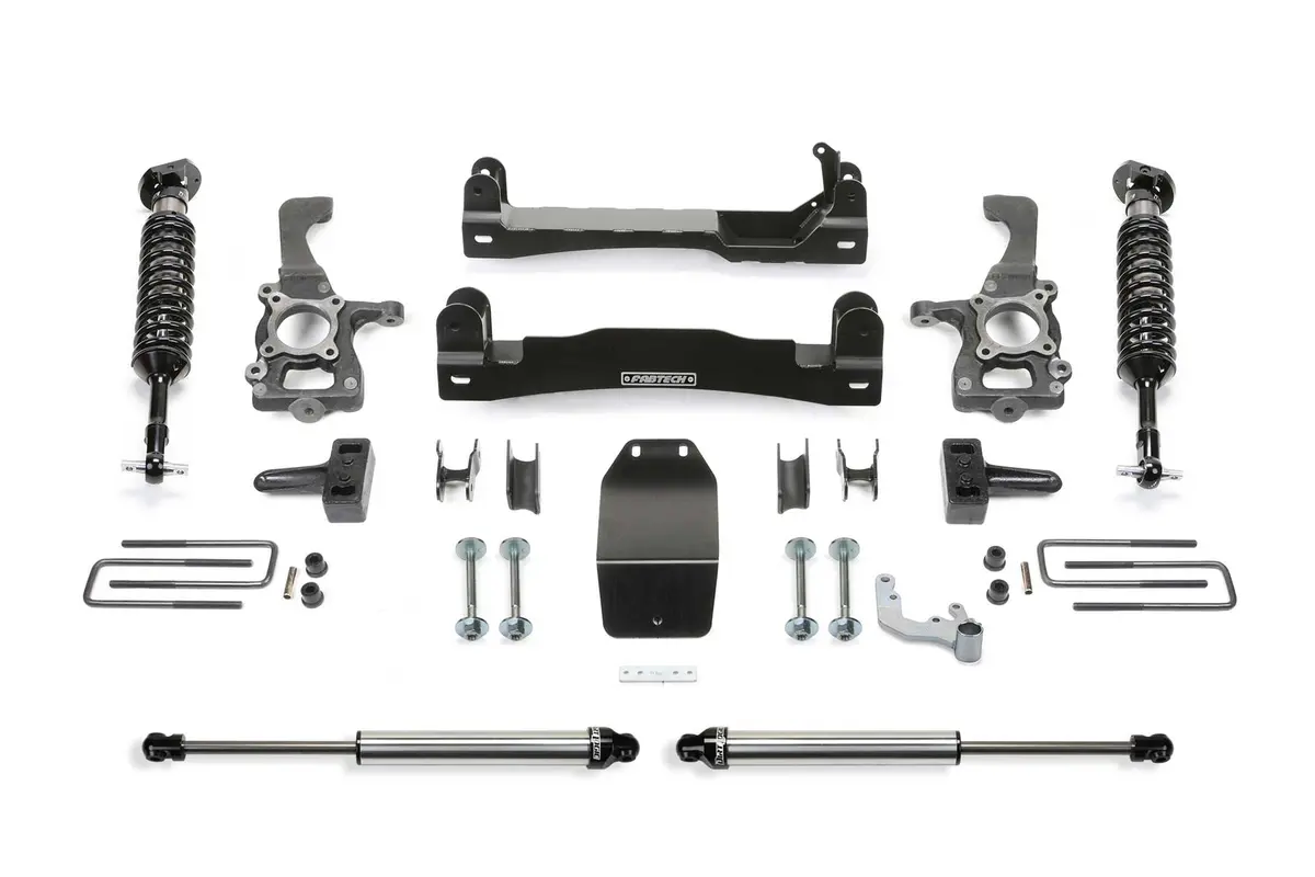4" Perf Sys W/ Dlss 2.5 C/O & Rr Dlss 2015-20 Ford F150 4Wd. 1