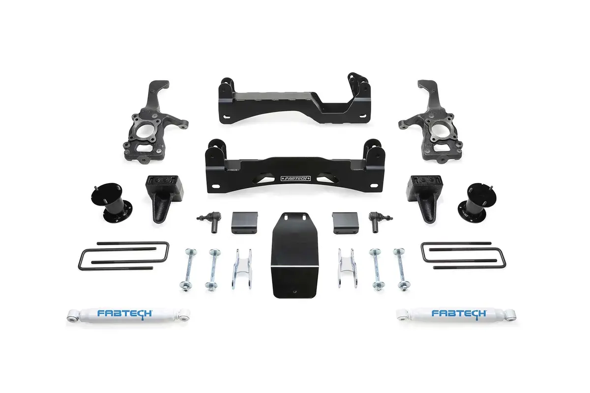 6" Basic Sys W/Perf Shks 2015-20 Ford F150 4Wd. 1