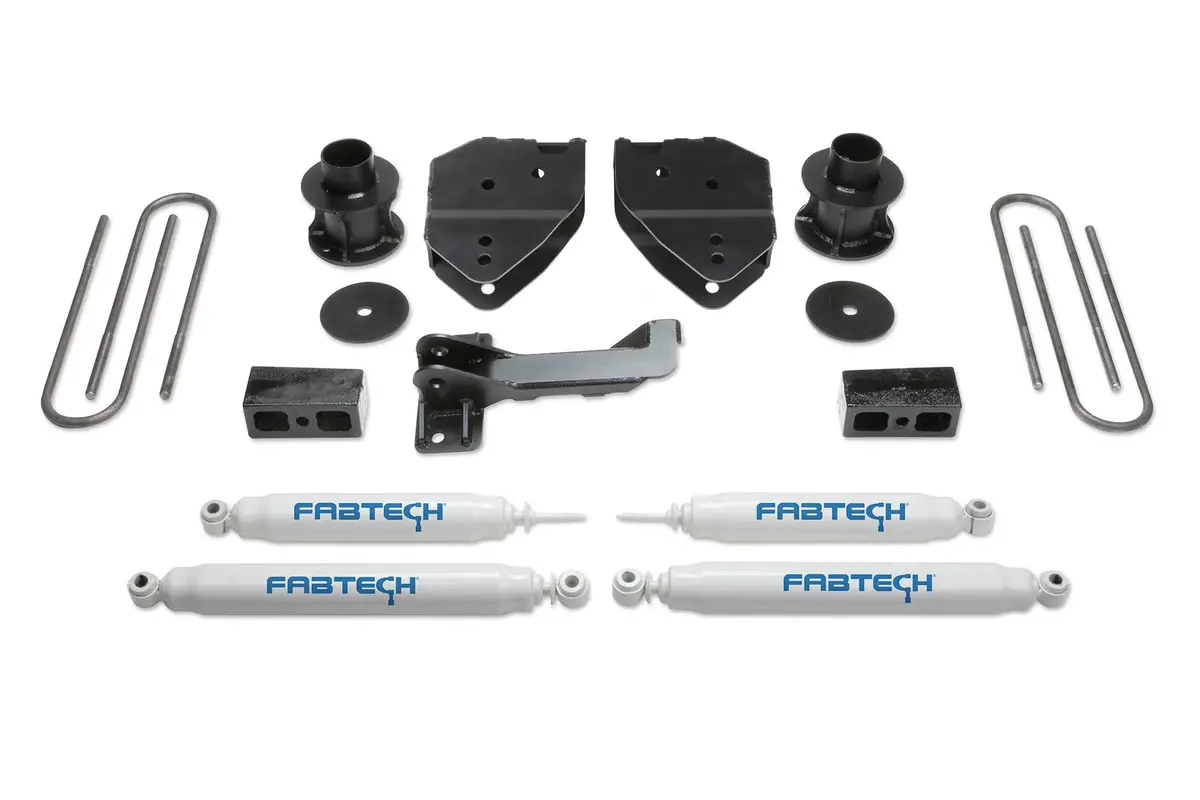 4" Budget Sys W/Perf Shks 17-21 Ford F250/F350 4Wd. 1