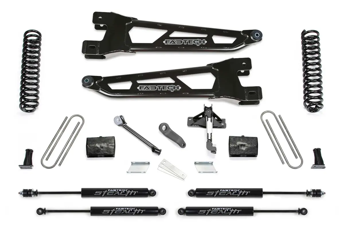 4" Rad Arm Sys W/Coils & Stealth 17-21 Ford F250/F350 4Wd Diesel. 1